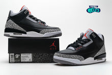 Cargar imagen en el visor de la galería, Jordan 3 Retro Black Cement (2018)
