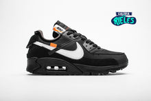 Cargar imagen en el visor de la galería, Nike Air Max 90 OFF-WHITE Black