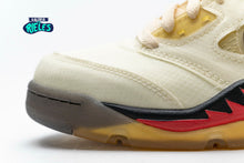 Cargar imagen en el visor de la galería, Jordan 5 Retro OFF-WHITE Sail