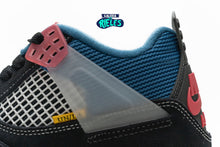 Cargar imagen en el visor de la galería, Jordan 4 Retro Union Off Noir