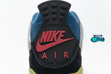 Cargar imagen en el visor de la galería, Jordan 4 Retro Union Off Noir