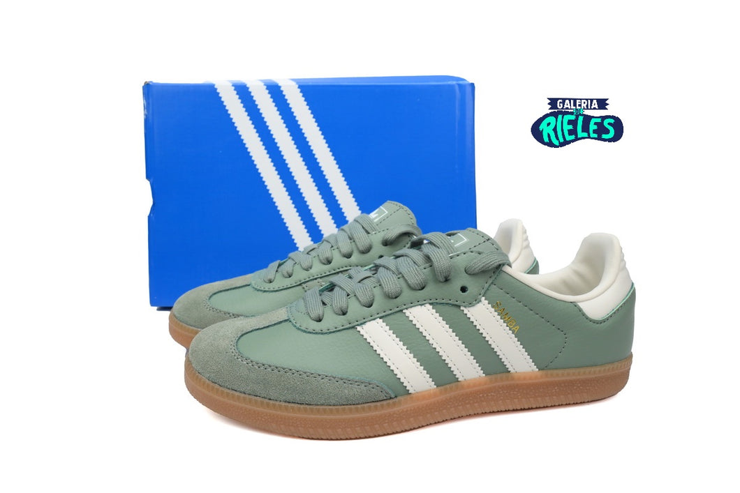 adidas Samba OG Silver Green