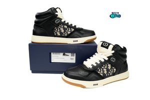 Dior B27 High-Top Black Beige Black Dior Oblique Jacquard