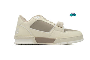 Louis Vuitton LV Trainer Monogram Flower Beige