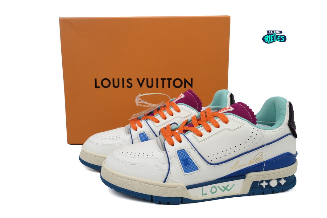 Louis Vuitton LV Trainer Neon Blue