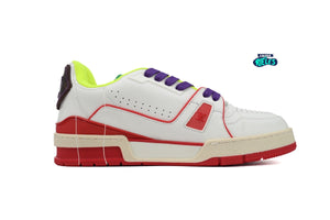 Louis Vuitton LV Trainer Neon Red purple