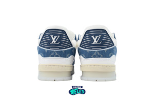 Louis Vuitton Trainer Sneaker Denim Monogram