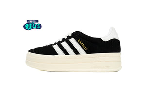 adidas Gazelle Bold Black White Gum