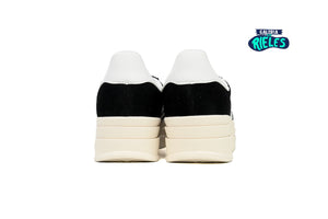 adidas Gazelle Bold Black White Gum