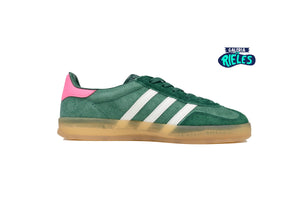 adidas Gazelle Indoor Collegiate Green Lucid Pink