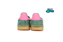 Cargar imagen en el visor de la galería, adidas Gazelle Indoor Collegiate Green Lucid Pink
