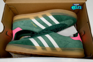 adidas Gazelle Indoor Collegiate Green Lucid Pink