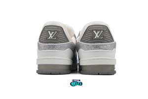 Louis Vuitton LV Trainer Grey Crystals