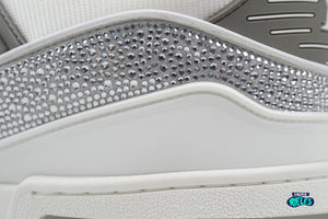 Louis Vuitton LV Trainer Grey Crystals