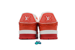 Louis Vuitton Trainer Orange Crystal