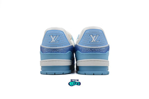 Louis Vuitton Trainer Light Blue Crystal