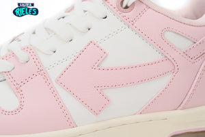 OFF-WHITE Out Of Office "000" Low White Pink