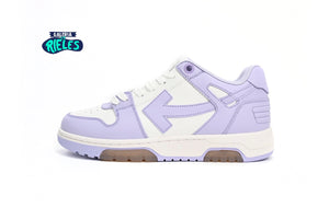 OFF-WHITE Out Of Office "000" Low White Purple