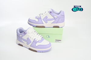 OFF-WHITE Out Of Office "000" Low White Purple