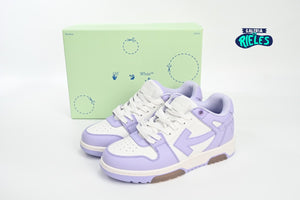 OFF-WHITE Out Of Office "000" Low White Purple