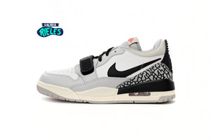 Air Jordan Legacy 312 Low Tech Grey Fire Red Black