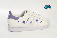 Cargar imagen en el visor de la galería, adidas Superstar White Purple
