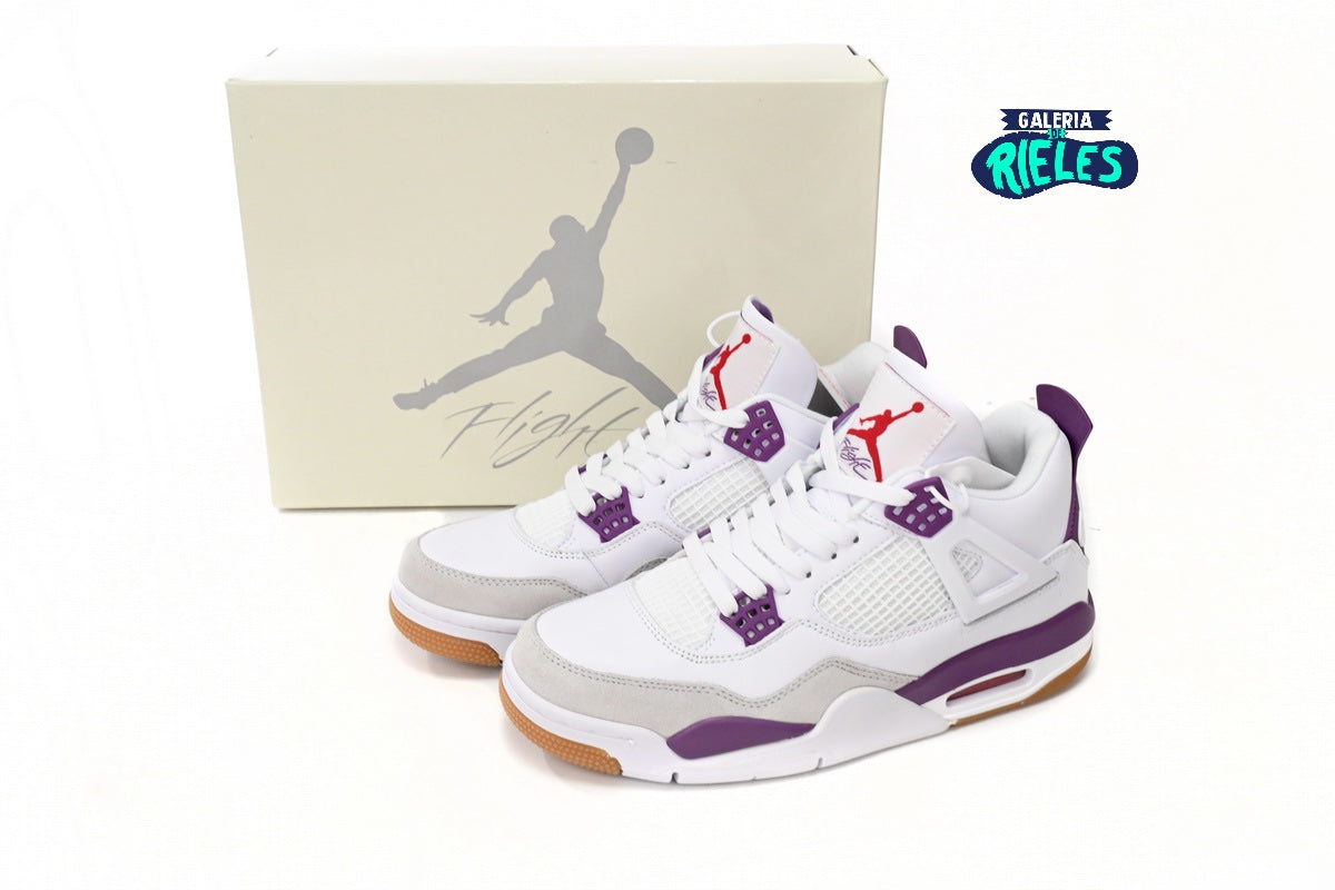Air Jordan 4 x Nike SB Purple – Galeria De Rieles