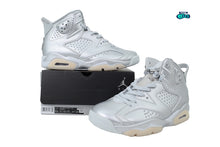 Cargar imagen en el visor de la galería, Jordan 6 Retro PSG Paris Saint-Germain Silver
