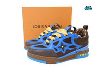 Cargar imagen en el visor de la galería, Louis Vuitton LV Skate Sneaker Brown Blue
