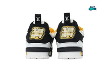 Cargar imagen en el visor de la galería, Louis Vuitton LV Skate Sneaker Black Yellow
