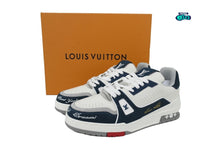 Cargar imagen en el visor de la galería, Louis Vuitton Trainer #54 Signature White Blue
