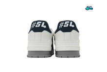 Cargar imagen en el visor de la galería, Louis Vuitton Trainer #54 Signature White Blue
