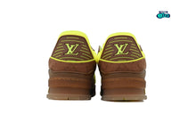 Cargar imagen en el visor de la galería, Louis Vuitton LV Trainer Yellow Brown
