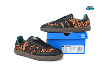 Cargar imagen en el visor de la galería, Adidas Samba Black Green Leopard
