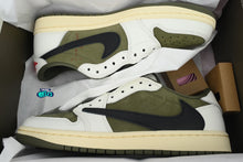 Cargar imagen en el visor de la galería, Jordan 1 Retro Low OG SP Travis Scott Medium Olive
