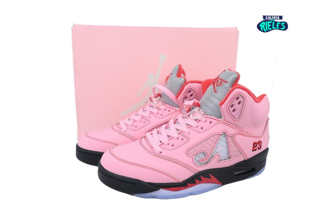 El Air Jordan 5 Retro Awake NY Arctic Pink