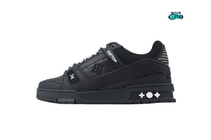 Louis Vuitton Trainer Black Embossed