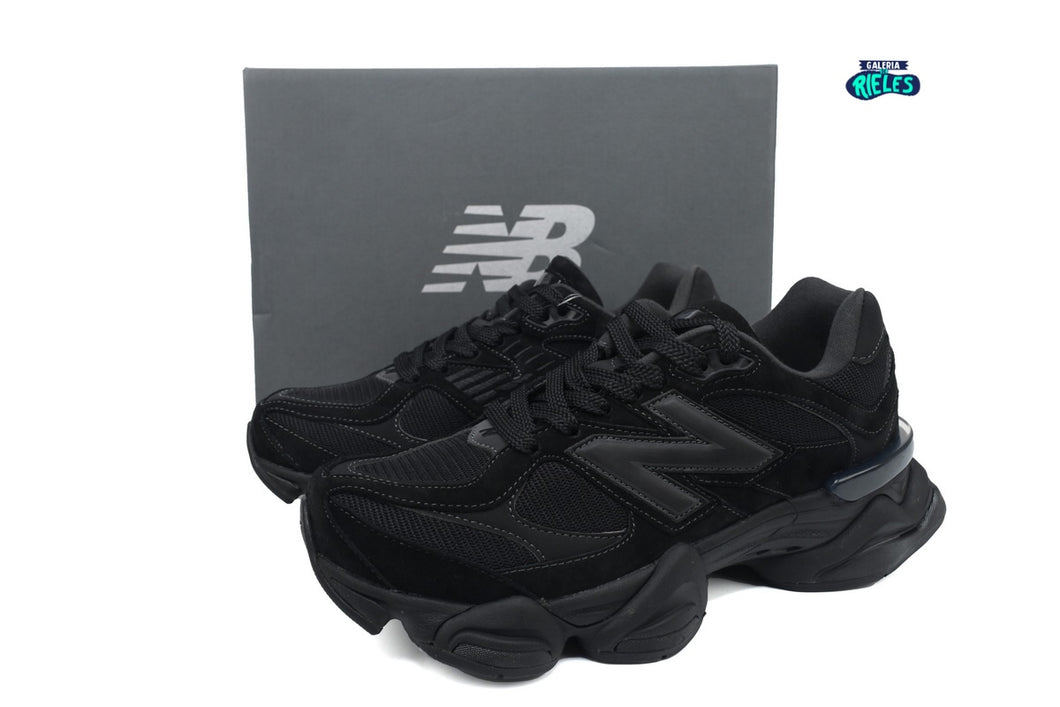 New Balance 9060 Triple Black Suede