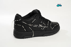 OFF-WHITE Out Of Office "000" Sartorial Stitching Black Black
