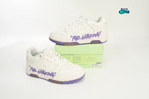 OFF-WHITE Out Of Office "For Walking" Purple Printing