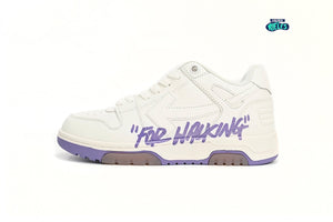 OFF-WHITE Out Of Office "For Walking" Purple Printing