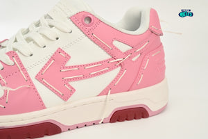 OFF-WHITE Out Of Office "000" Sartorial Stitching Pink