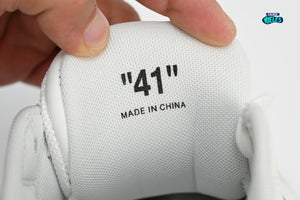 OFF-WHITE Out Of Office "000" Low Tops White Purple White