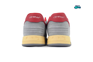 OFF-WHITE Out Of Office OOO Light Grey Red