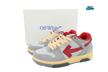 Cargar imagen en el visor de la galería, OFF-WHITE Out Of Office OOO Light Grey Red
