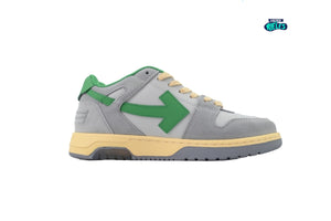 OFF-WHITE Out Of Office OOO Light Grey Green