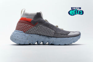 Nike Space Hippie 02 Vast Grey Hyper Crimson