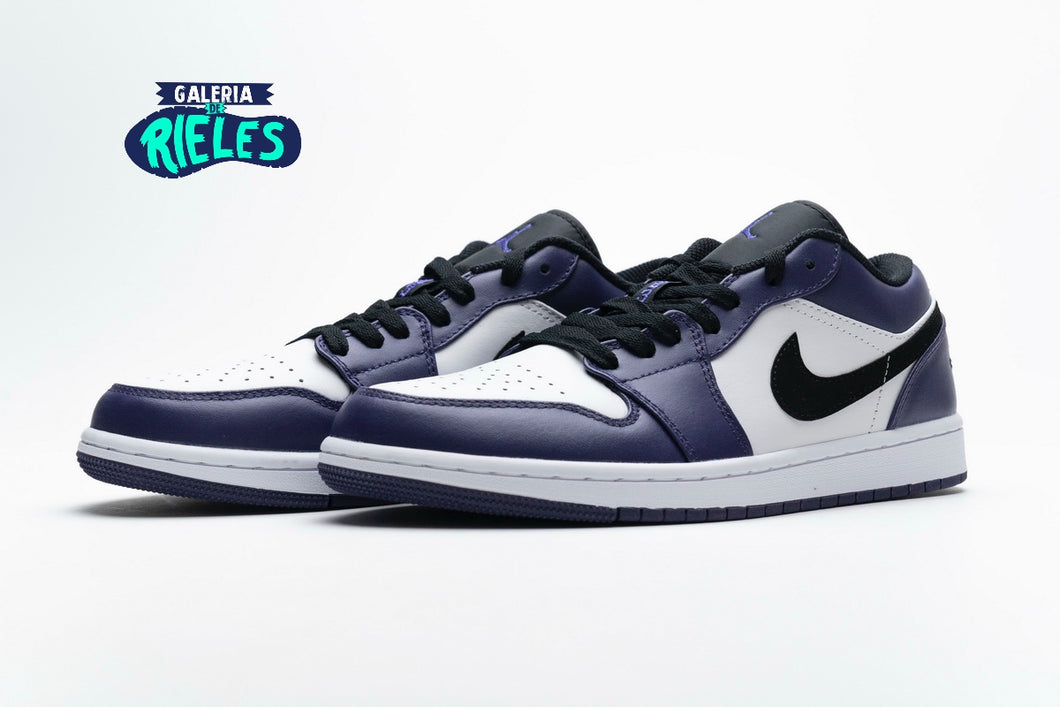 Jordan 1 Low Court Purple White