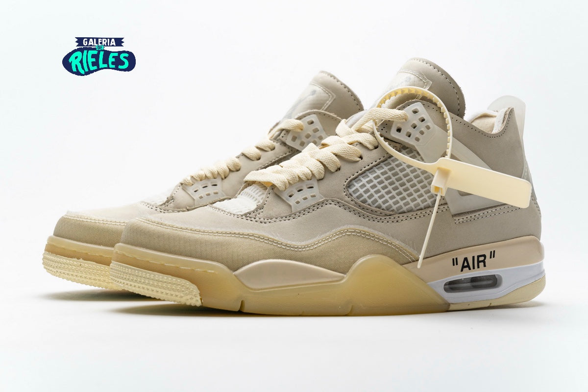 Off-White x Wmns Air Jordan 4 SP 'Sail' – Galeria De Rieles