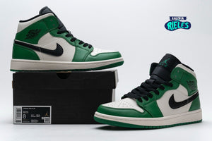 Jordan 1 Mid Pine Green